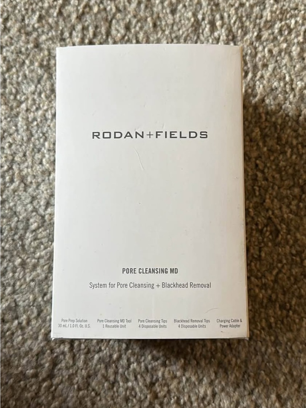 Rodan + Fields White Pore Cleansing MD Box